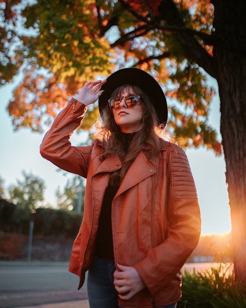 Colorful brand photoshoot for Morgan of Mewphotovideo