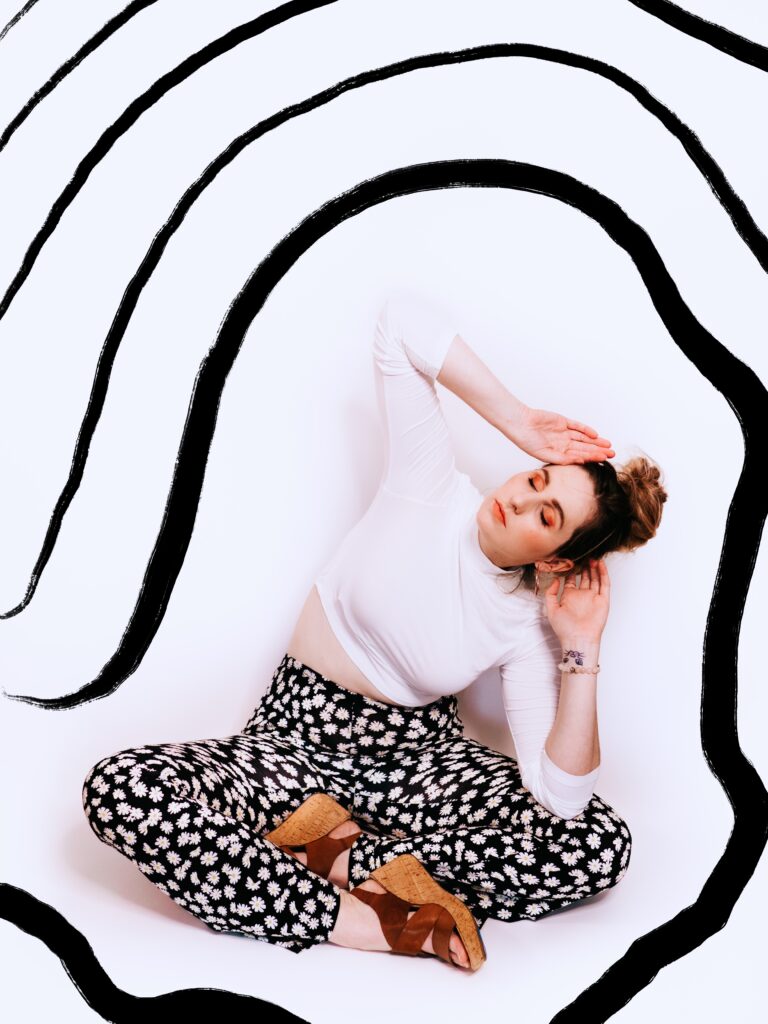 Creative brand photographer mewphotovideo studio photography self portrait